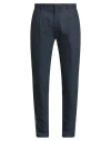 Moorer Man Pants Navy Size 32 Virgin Wool, Cashmere, Elastane In Blue