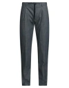 Moorer Man Pants Navy Size 36 Wool, Cotton, Cashmere, Elastane In Blue
