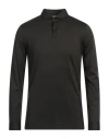 Moorer Man Polo Shirt Dark Green Size 40 Silk, Cotton