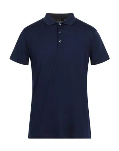 Moorer Man Polo Shirt Navy Size 40 Cotton