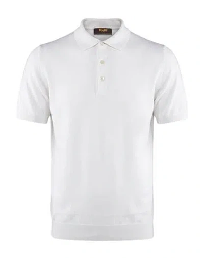 Moorer Man Polo Shirt Off White Size 38 Cotton