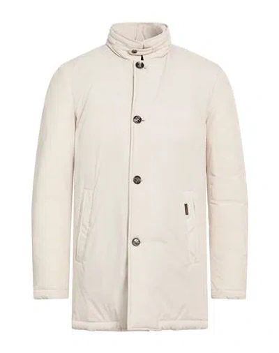 Moorer Man Puffer Beige Size 44 Polyester
