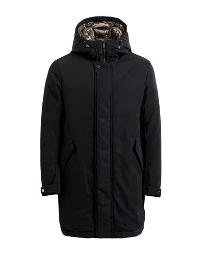 Moorer Man Puffer Black Size 36 Polyester, Cotton