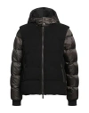 Moorer Man Puffer Black Size 42 Cotton, Polyamide, Wool, Acrylic, Elastane