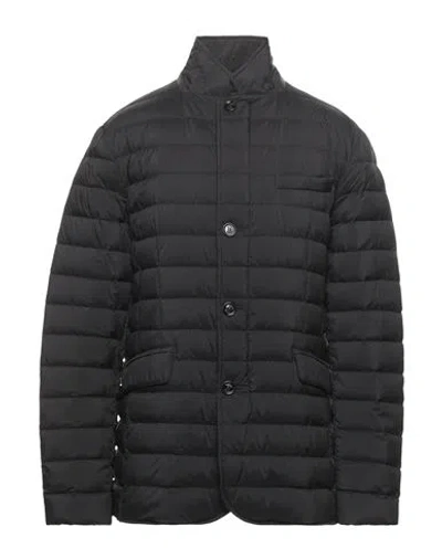 Moorer Man Puffer Black Size 44 Polyamide, Polyurethane In Black