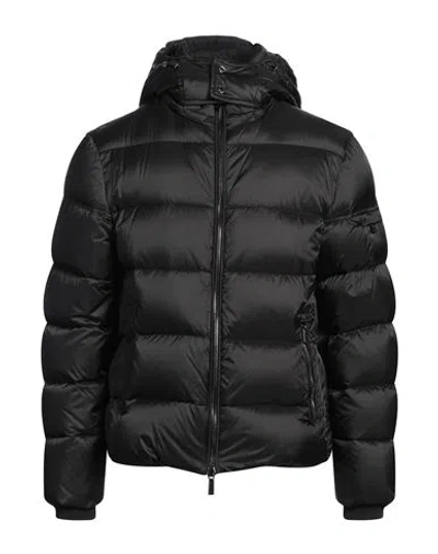 Moorer Man Puffer Black Size 48 Polyamide