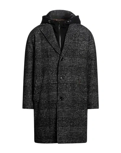 Moorer Man Puffer Black Size 50 Virgin Wool, Polyamide, Alpaca Wool, Mohair Wool
