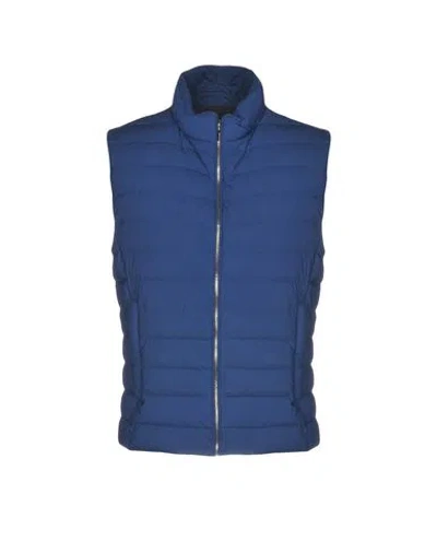 Moorer Man Puffer Blue Size 38 Polyamide