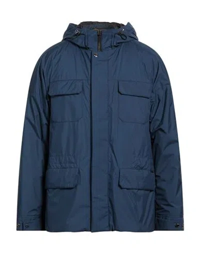 Moorer Man Puffer Blue Size 38 Polyester