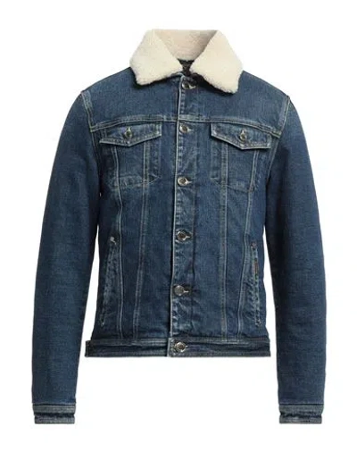 Moorer Man Puffer Blue Size 46 Cotton, Polyurethane, Polyester