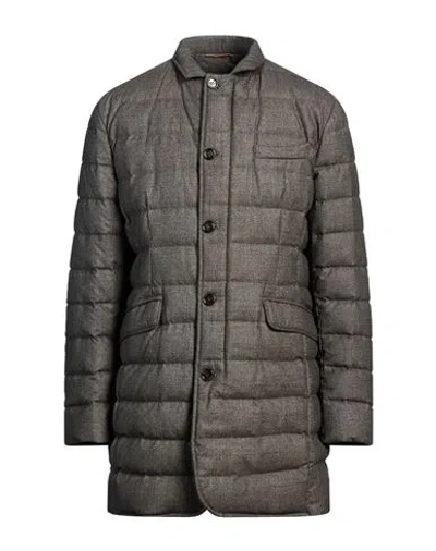 Moorer Man Puffer Brown Size 44 Virgin Wool