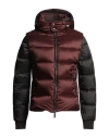 Moorer Man Puffer Burgundy Size 38 Polyamide, Wool, Acrylic, Elastane