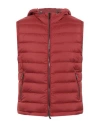 Moorer Man Puffer Burgundy Size 46 Polyamide, Polyurethane In Red
