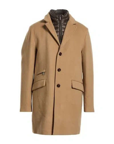 Moorer Man Puffer Camel Size 48 Wool, Cashmere, Virgin Wool In Neutral