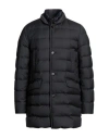 Moorer Man Puffer Charcoal Size 38 Polyester, Viscose In Grey