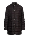 Moorer Man Puffer Chocolate Brown Size 36 Virgin Wool