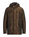 Moorer Man Puffer Dark Brown Size 42 Polyester