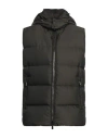 Moorer Man Puffer Dark Green Size 36 Polyester, Wool, Acrylic, Lycra In Green