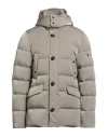 Moorer Man Puffer Khaki Size 46 Polyamide In Gray