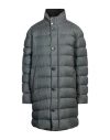 Moorer Man Puffer Grey Size 48 Virgin Wool, Cashmere In Gray