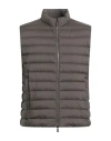 Moorer Man Puffer Khaki Size 46 Polyamide, Elastane In Beige