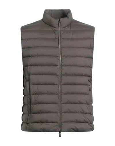 Moorer Man Puffer Khaki Size 46 Polyamide, Elastane In Beige