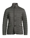 Moorer Man Puffer Lead Size 36 Polyamide, Polyurethane In Gray