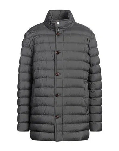 Moorer Man Puffer Lead Size 48 Polyamide, Polyurethane In Grey