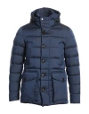 Moorer Man Puffer Light Blue Size 42 Polyamide, Polyurethane