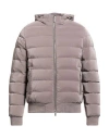 Moorer Man Puffer Light Brown Size 38 Polyamide, Polyester In Pink