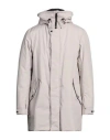 Moorer Man Puffer Light Grey Size 44 Polyester In Gray