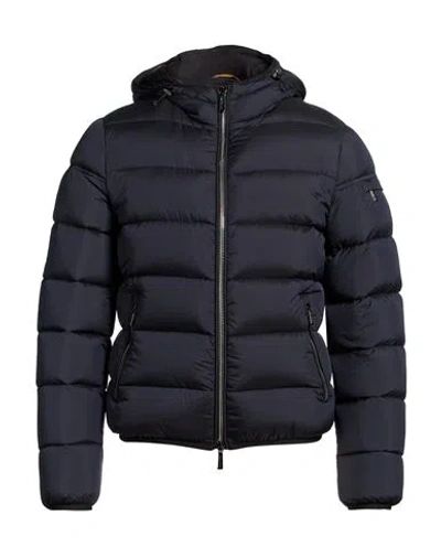 Moorer Man Puffer Midnight Blue Size 36 Polyamide, Polyurethane
