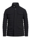 Moorer Man Puffer Midnight Blue Size 38 Polyamide, Polyurethane