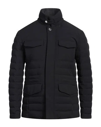 Moorer Man Puffer Midnight Blue Size 38 Polyamide, Polyurethane