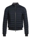 Moorer Man Puffer Midnight Blue Size 38 Polyamide, Polyurethane In Multi