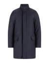 Moorer Man Puffer Midnight Blue Size 48 Virgin Wool, Cashmere, Polyurethane In Blue