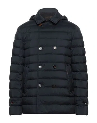 Moorer Man Puffer Midnight Blue Size 40 Polyamide, Polyurethane, Virgin Wool