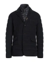 Moorer Man Puffer Midnight Blue Size 48 Cotton