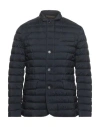 Moorer Man Puffer Midnight Blue Size 48 Polyamide, Polyurethane In Black