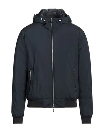 Moorer Man Puffer Midnight Blue Size 48 Polyester