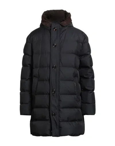 Moorer Man Puffer Midnight Blue Size 48 Polyester