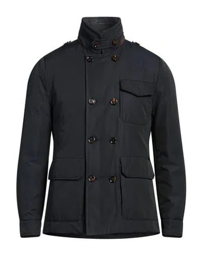 Moorer Man Puffer Midnight Blue Size 48 Polyester, Cotton