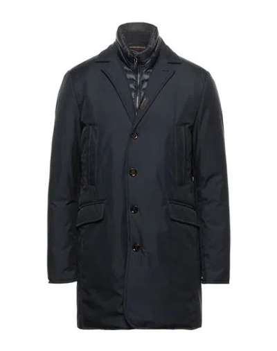 Moorer Man Puffer Midnight Blue Size 48 Polyester, Wool, Acrylic, Lycra