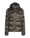 Moorer Man Puffer Military Green Size 48 Polyamide In Green