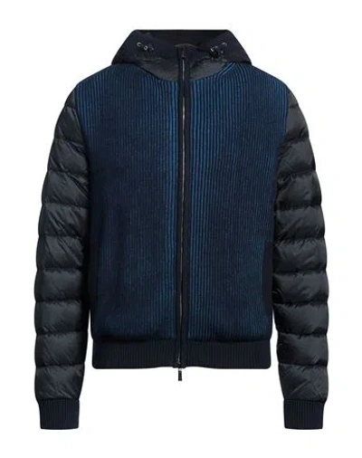 Moorer Man Puffer Navy Size 44 Polyamide