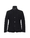 Moorer Down Jacket In Dark Blue