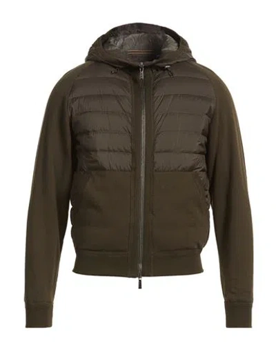 Moorer Man Puffer Sage Green Size 36 Polyamide, Polyurethane