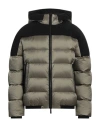 Moorer Man Puffer Sage Green Size 38 Polyamide, Polyurethane, Wool, Acrylic, Lycra In Sage Green
