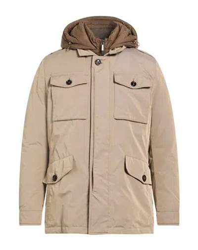 Moorer Man Puffer Sand Size 46 Polyester