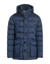 Moorer Man Puffer Slate Blue Size 46 Polyamide, Polyurethane